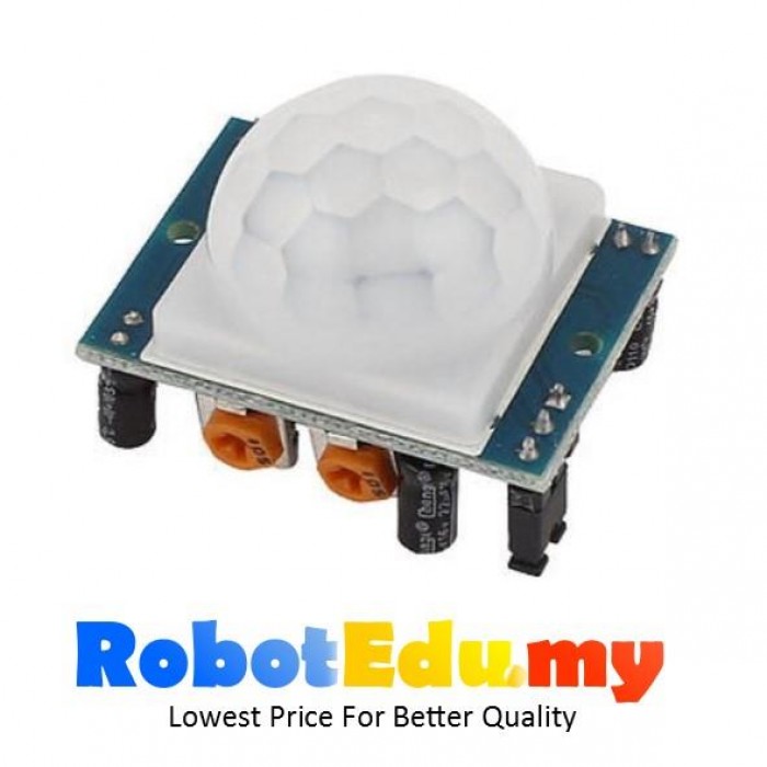 Arduino HC-SR501 PIR Motion Sensor (Passive Infrared Sensor)