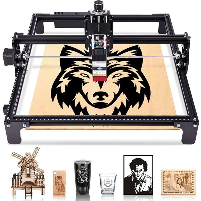 42x40CM 4240 5W Diode GRBL Laser Cut Cutter Cutting Engraver DIY CNC 2D