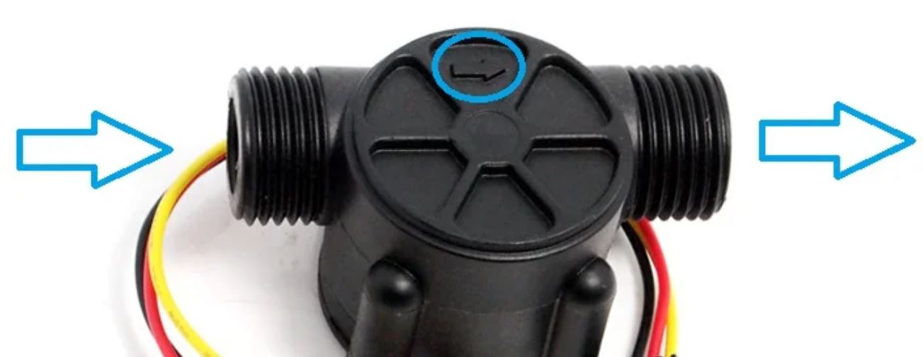 Pipe G1/2 G 1/2 Inch 20.5mm YF-S201 Water Flow Sensor Meter Fluid Hall ...
